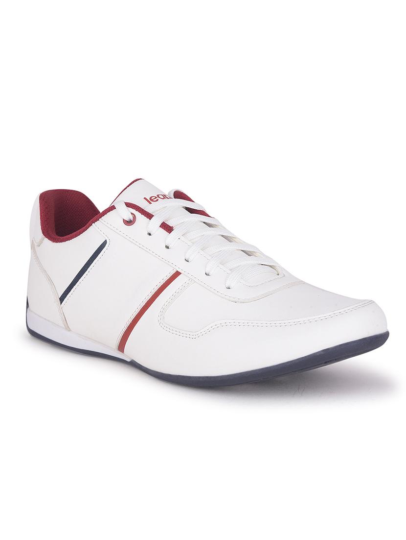 men white lace up sneaker - 22029141 - Standard Image - 1
