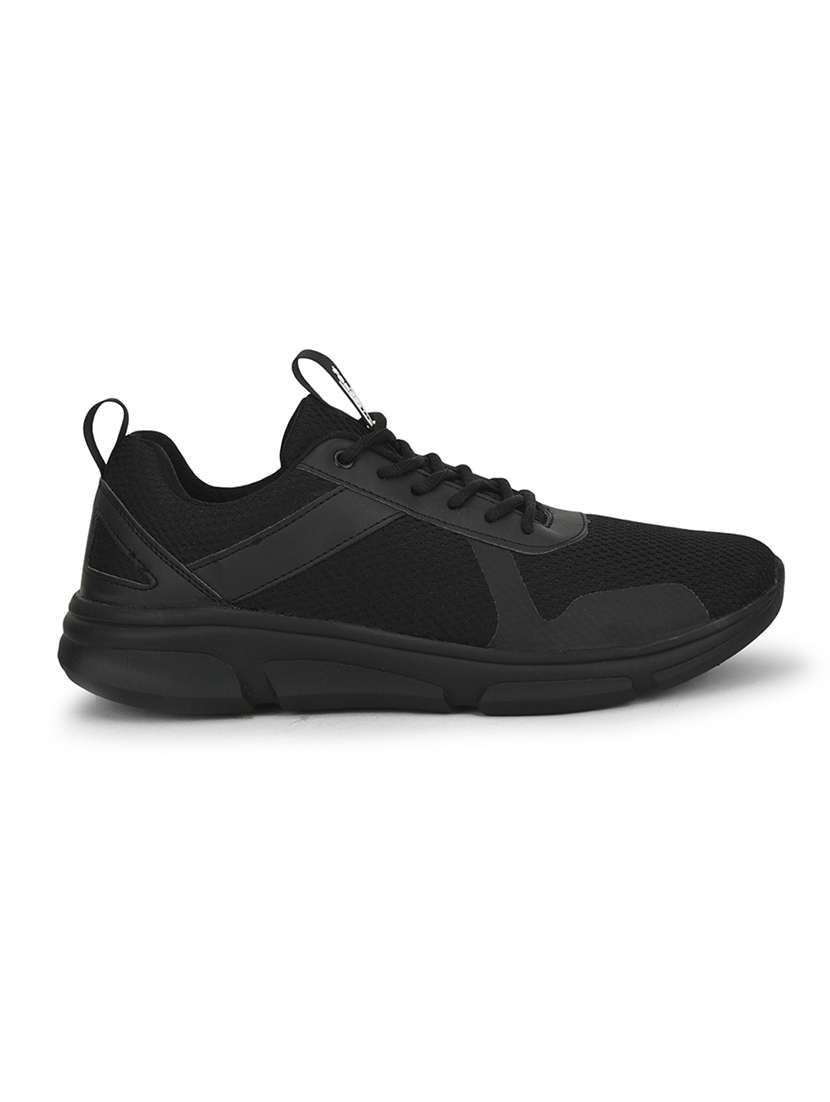 men black lace up sport shoe - 22029142 -  Standard Image - 1