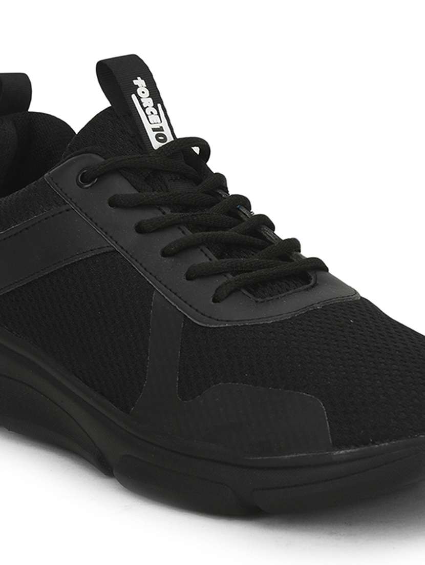 men black lace up sport shoe - 22029142 -  Standard Image - 4