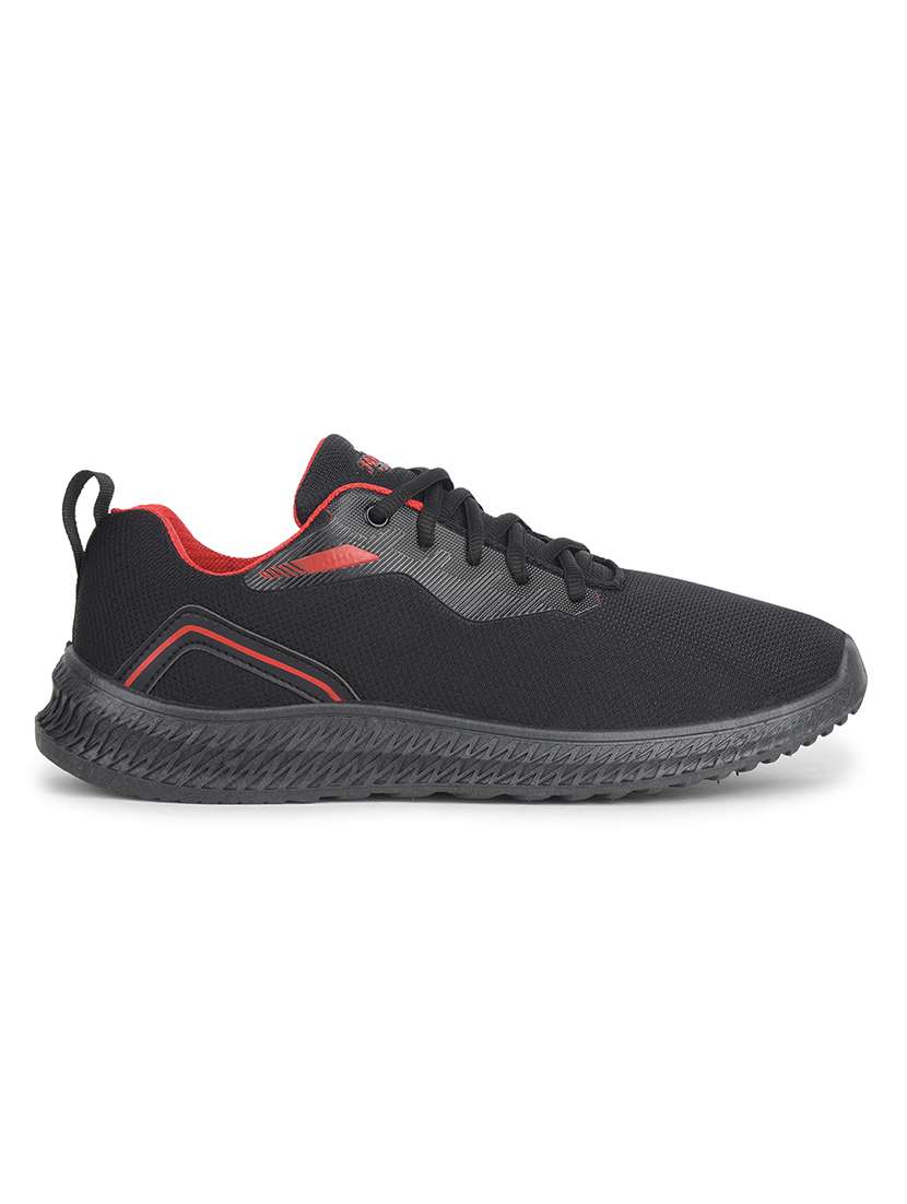 men black lace up sport shoe - 22029148 -  Standard Image - 1