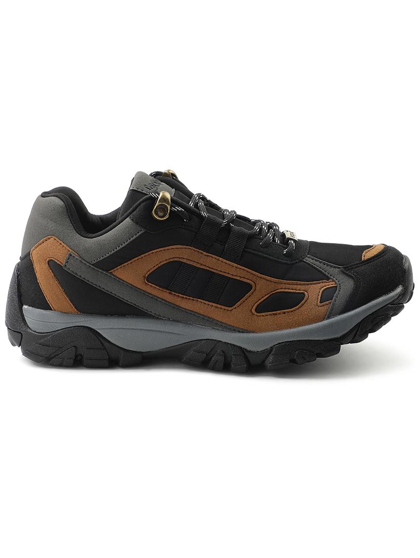 men black lace up sport shoe - 22029150 -  Standard Image - 1