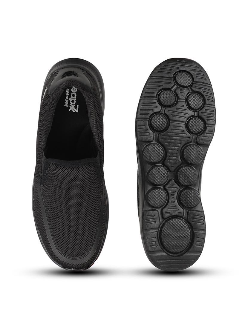 men black slip on sport shoe - 22029153 - Standard Image - 4