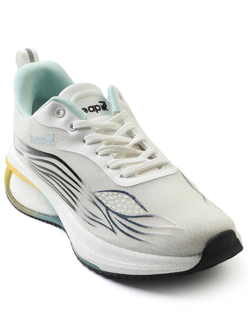 men white lace up sport shoe - 22029155 -  Standard Image - 1