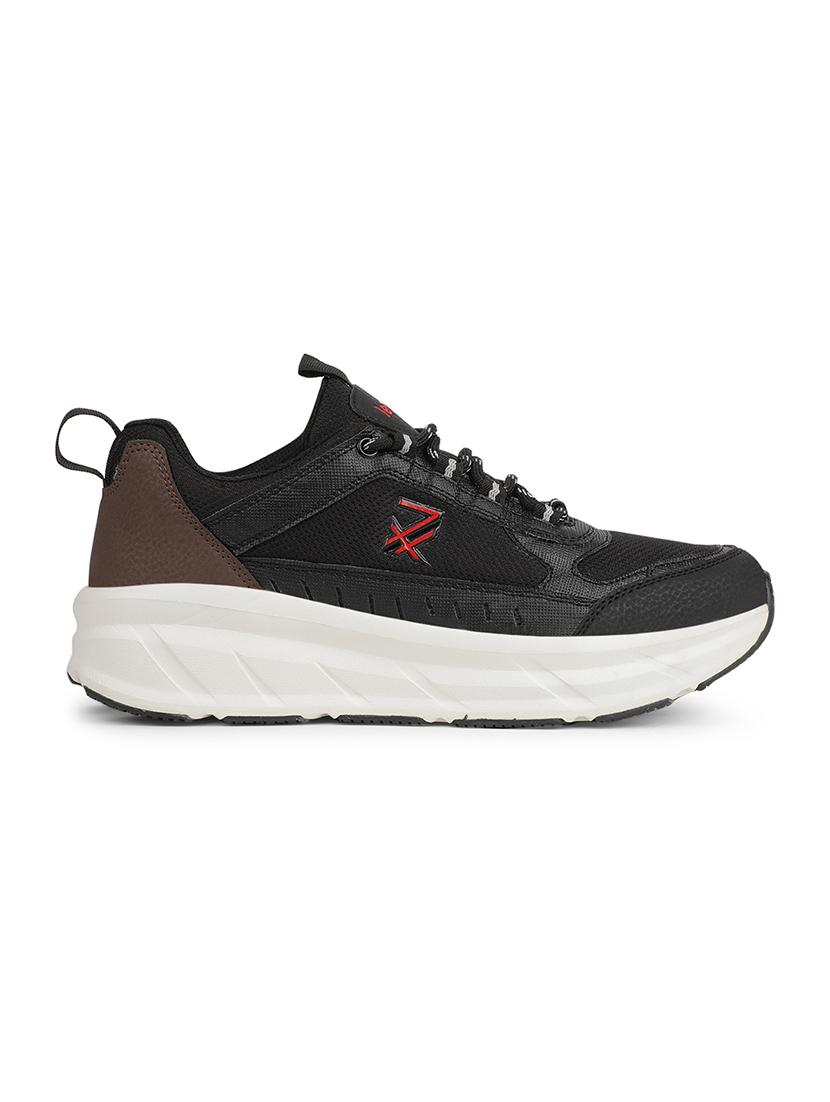 men black lace up sport shoe - 22029158 -  Standard Image - 1