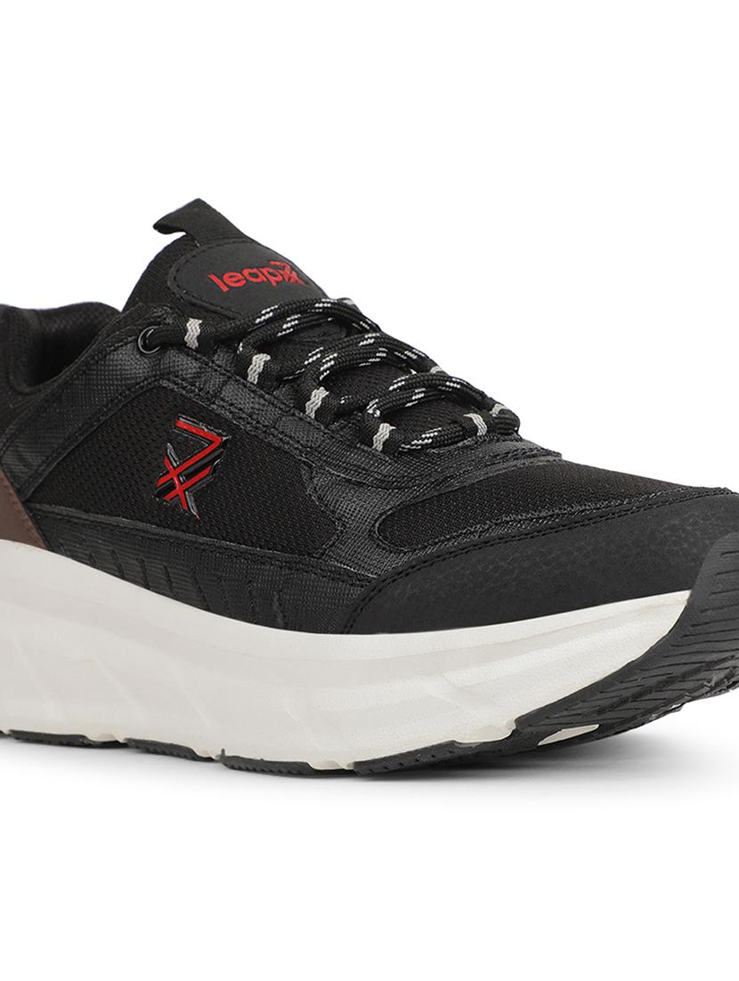 men black lace up sport shoe - 22029158 - Standard Image - 4