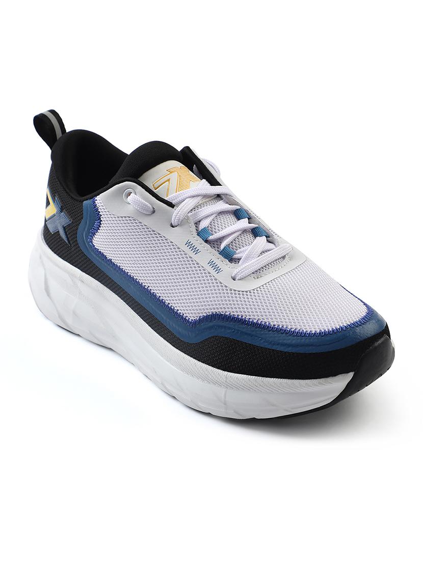 men white lace up sport shoe - 22029159 -  Standard Image - 1