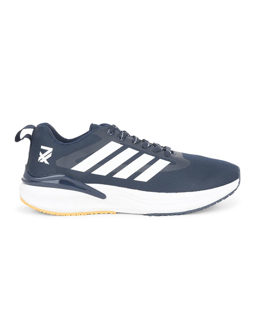 men navy blue lace up sport shoe - 22029162 - Standard Image - 1