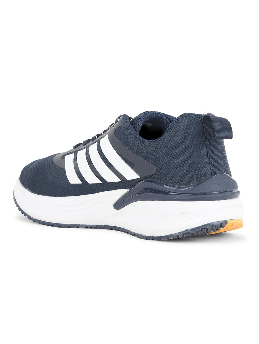 men navy blue lace up sport shoe - 22029162 - Standard Image - 4