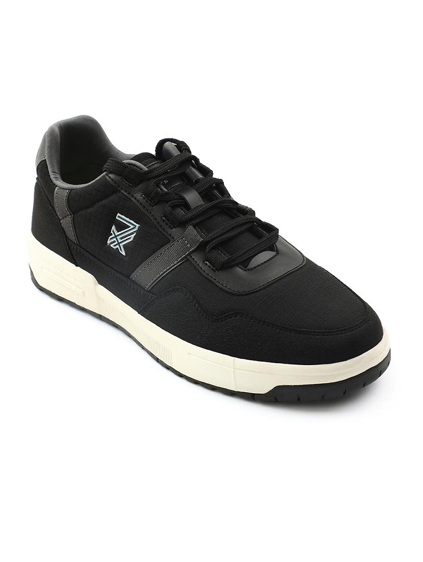 men black lace up sneaker - 22029172 -  Standard Image - 1