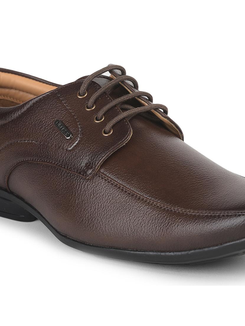 men brown lace-up derby - 22029180 - Standard Image - 4