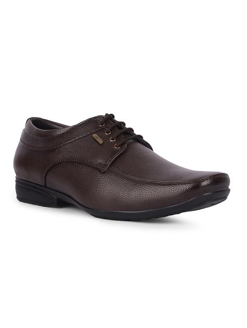 men brown lace-up derby - 22029182 - Standard Image - 0