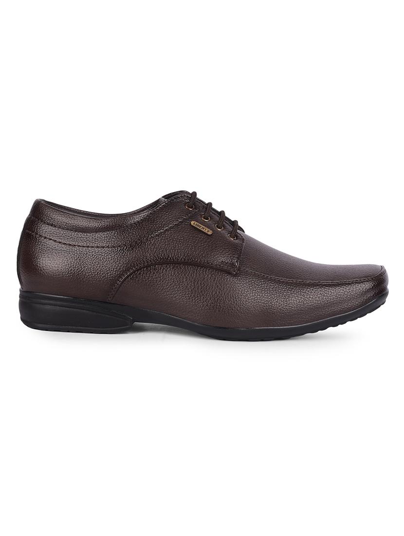 men brown lace-up derby - 22029182 - Standard Image - 1