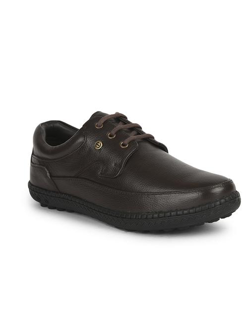 men brown lace-up derby - 22029184 - Standard Image - 0