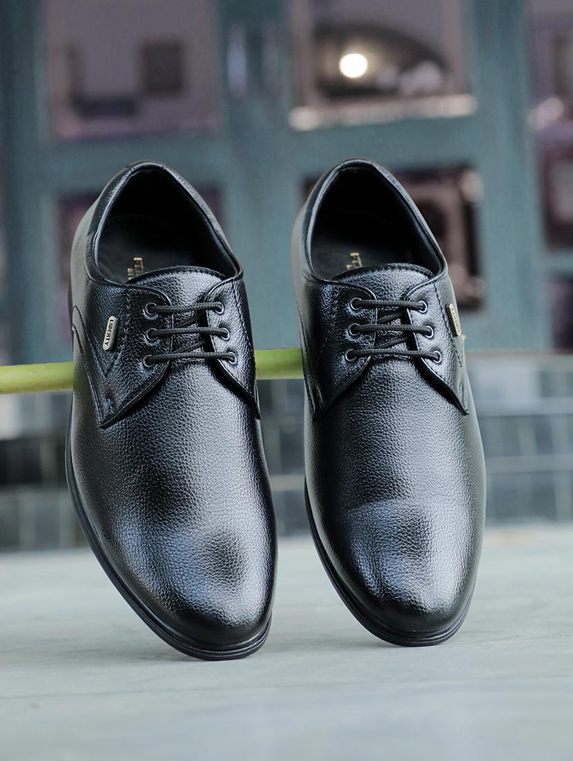 men black lace-up derby - 22029204 - Zoom Image - 0