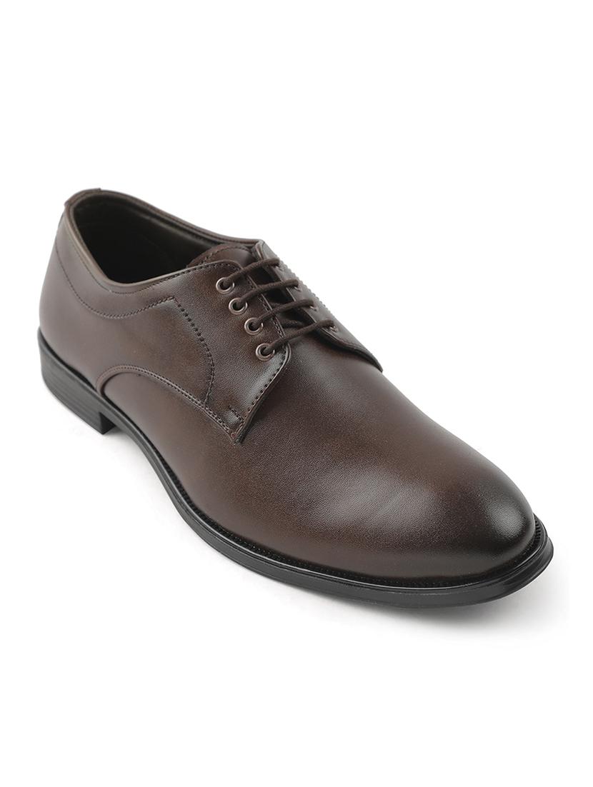 men brown lace-up derby - 22029211 - Zoom Image - 0
