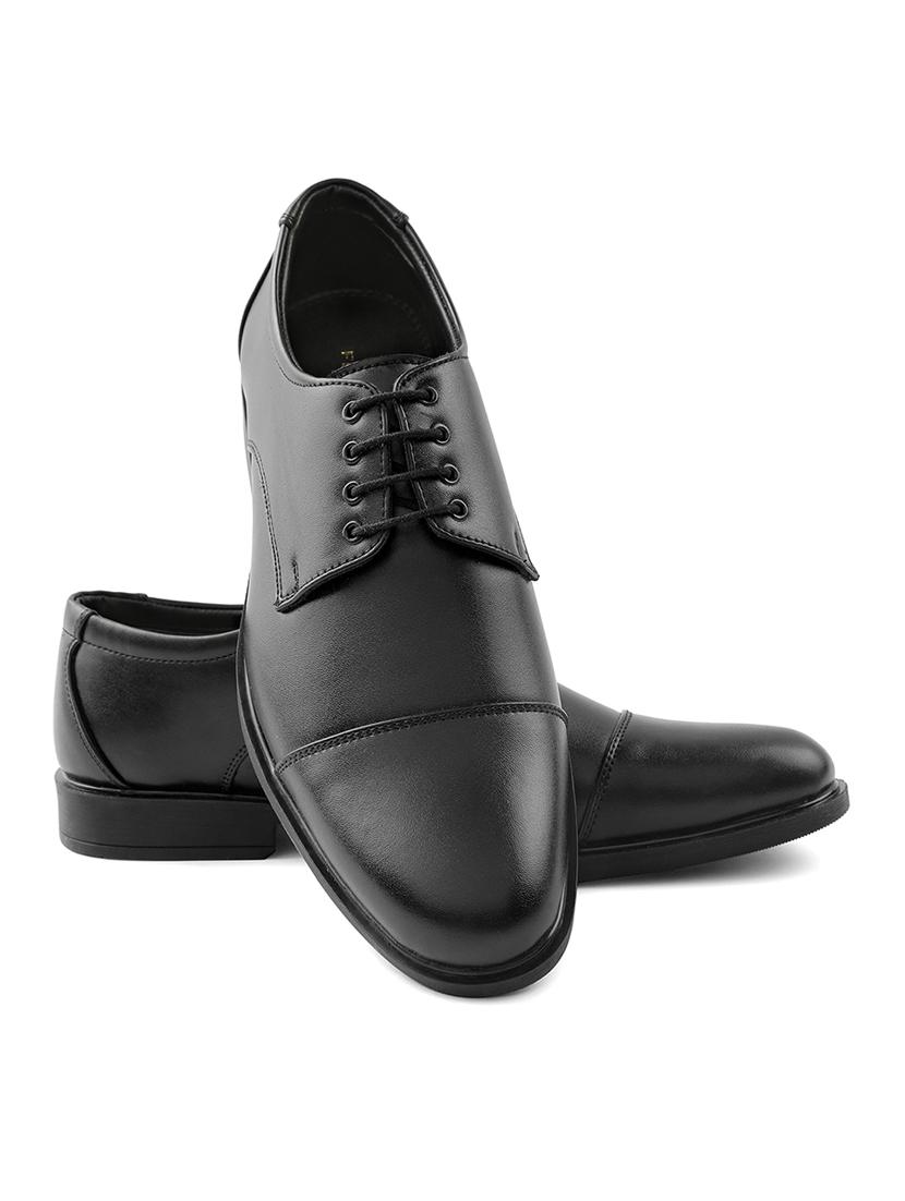 men black lace-up derby - 22029214 - Standard Image - 1