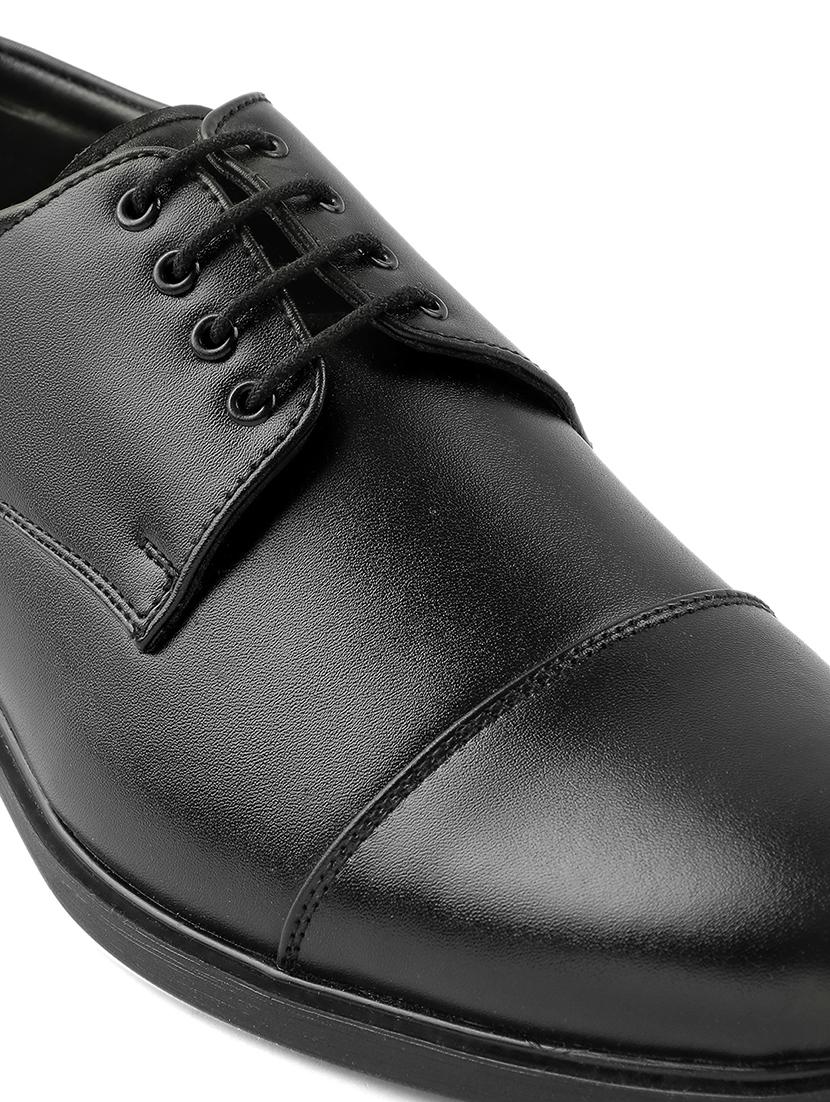 men black lace-up derby - 22029214 - Standard Image - 4