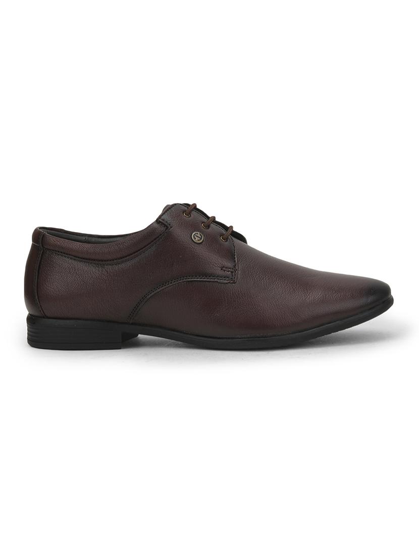 men brown lace-up derby - 22029226 - Standard Image - 1