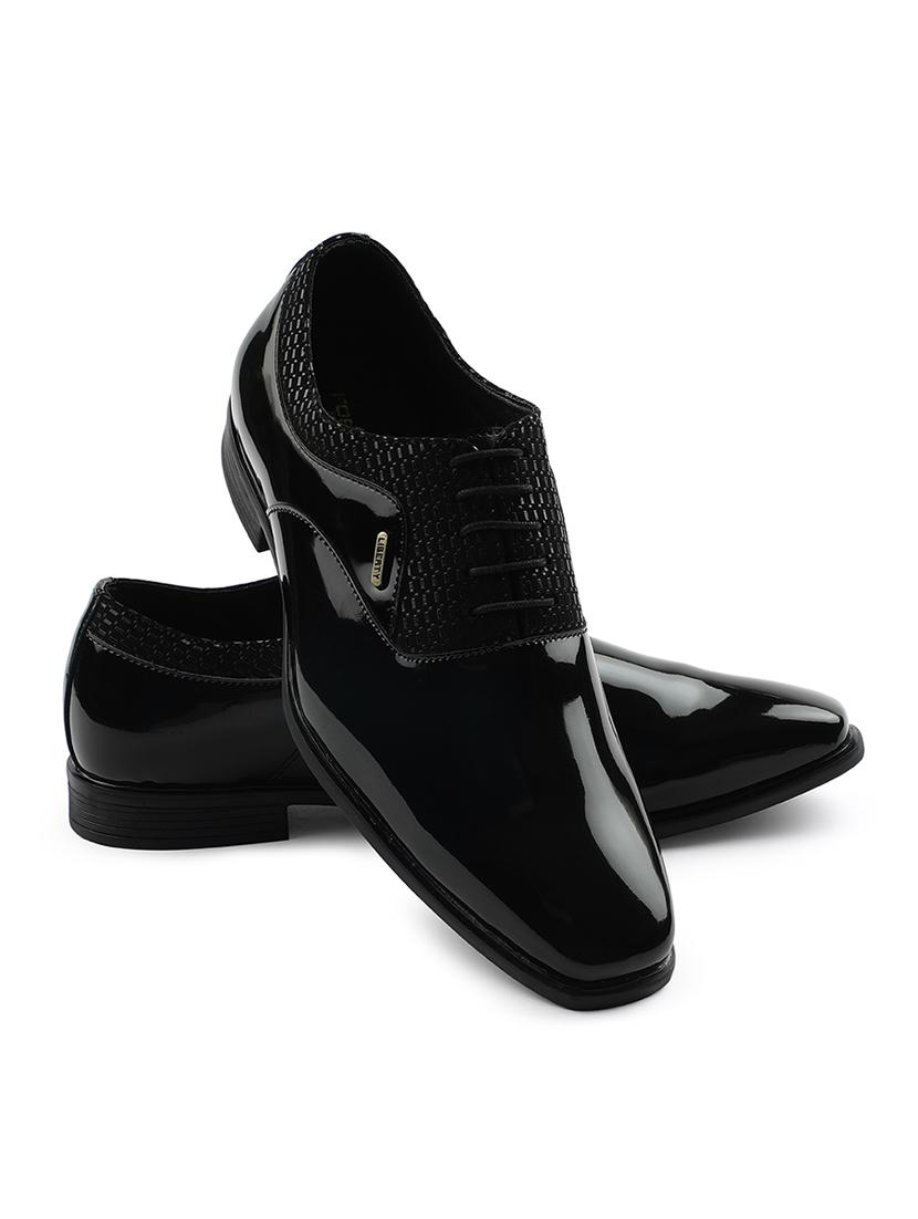 men black lace-up oxford - 22029231 -  Standard Image - 1
