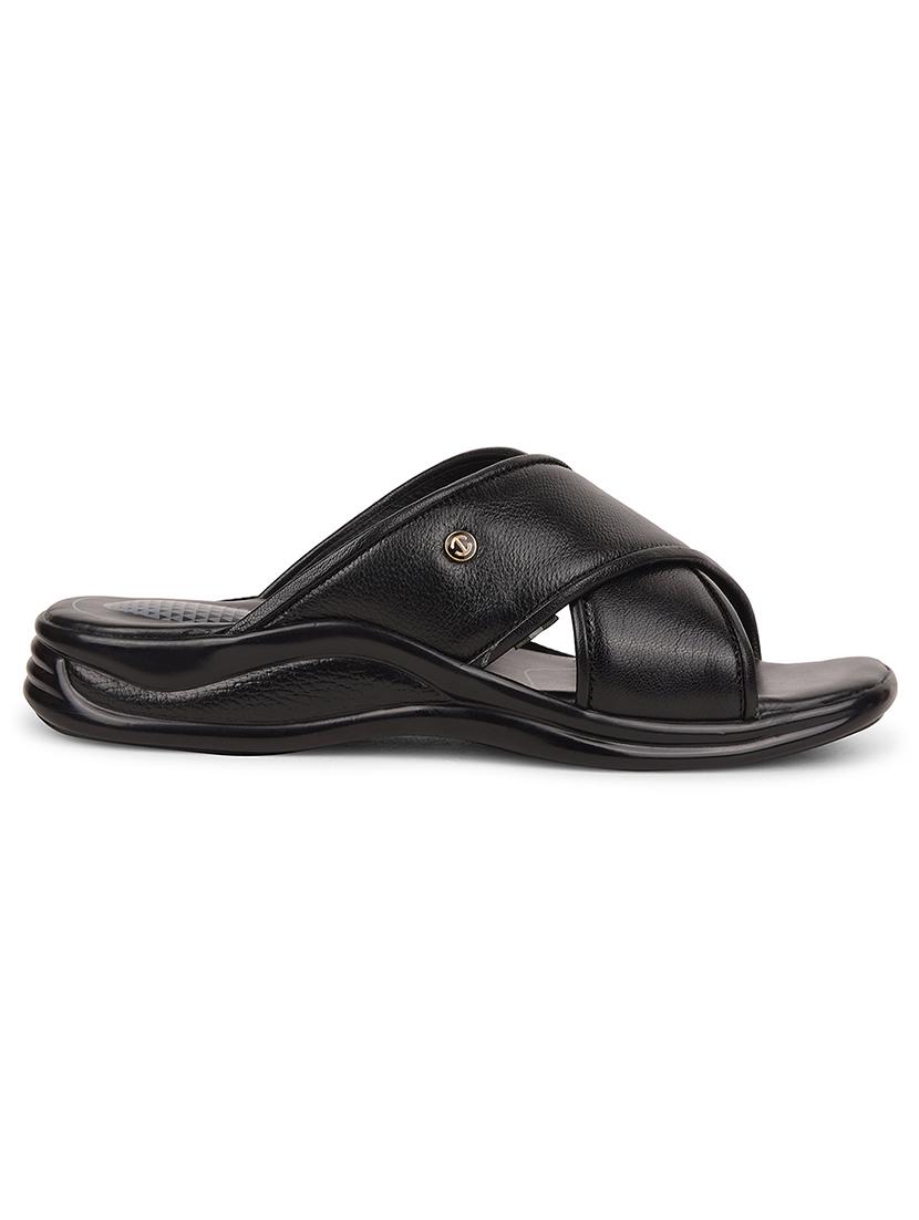 men solid slip on sandal - 22029258 -  Standard Image - 1