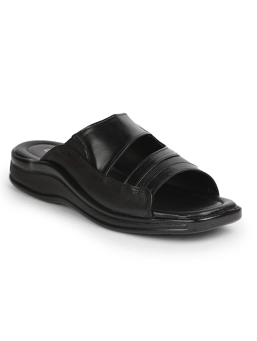 men solid slip on sandal - 22029259 - Standard Image - 1