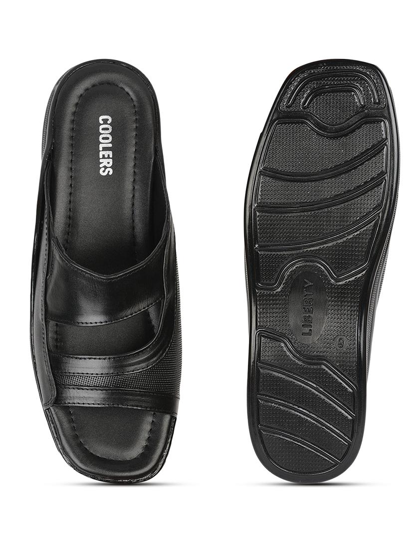 men solid slip on sandal - 22029259 - Standard Image - 4