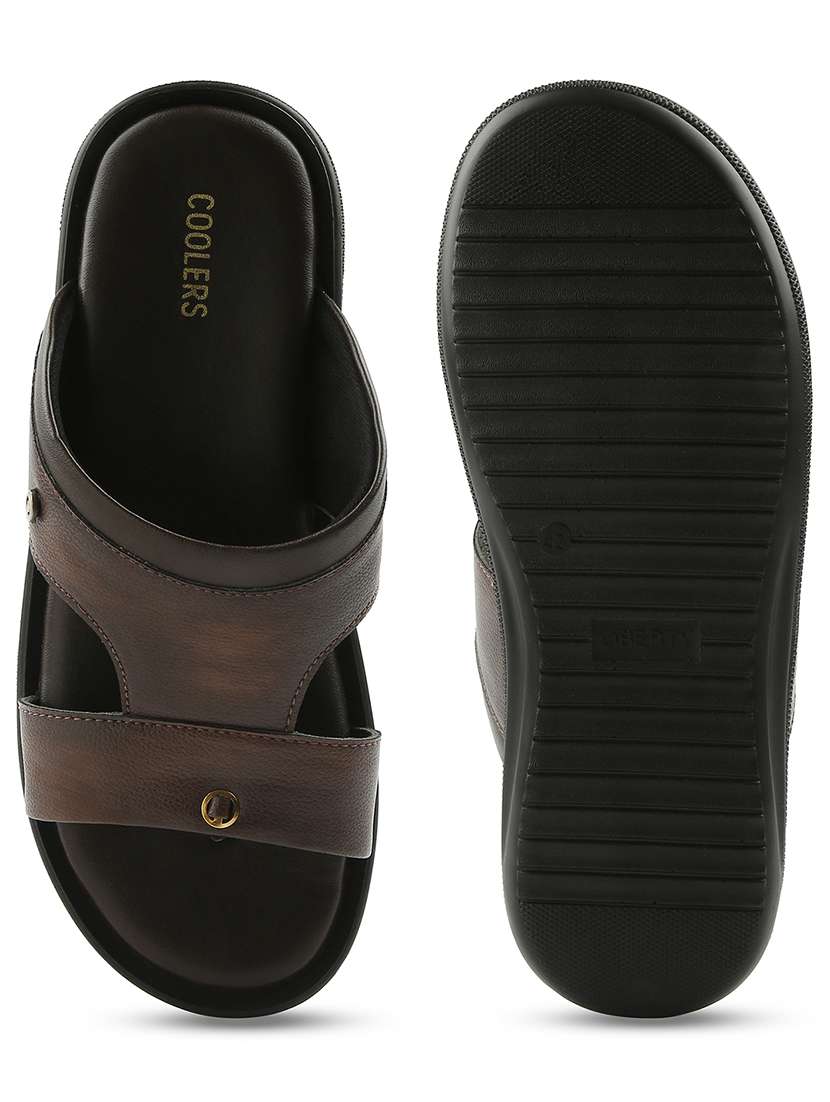 men solid toe separator sandal - 22029270 -  Standard Image - 4