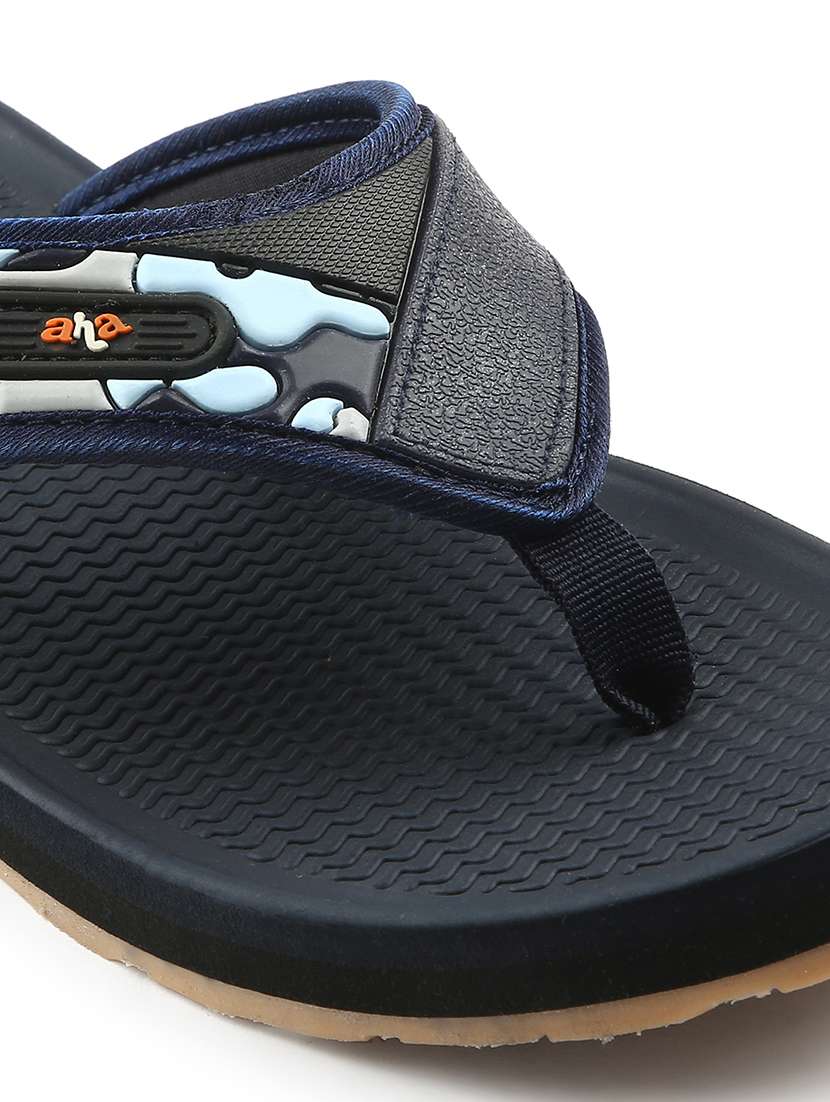 men printed toe separator slipper - 22029287 -  Standard Image - 4