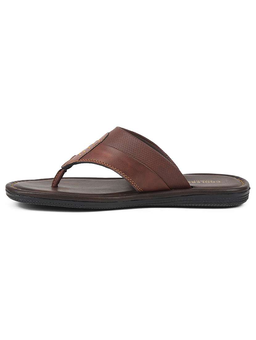 men solid toe separator sandal - 22029294 -  Standard Image - 1