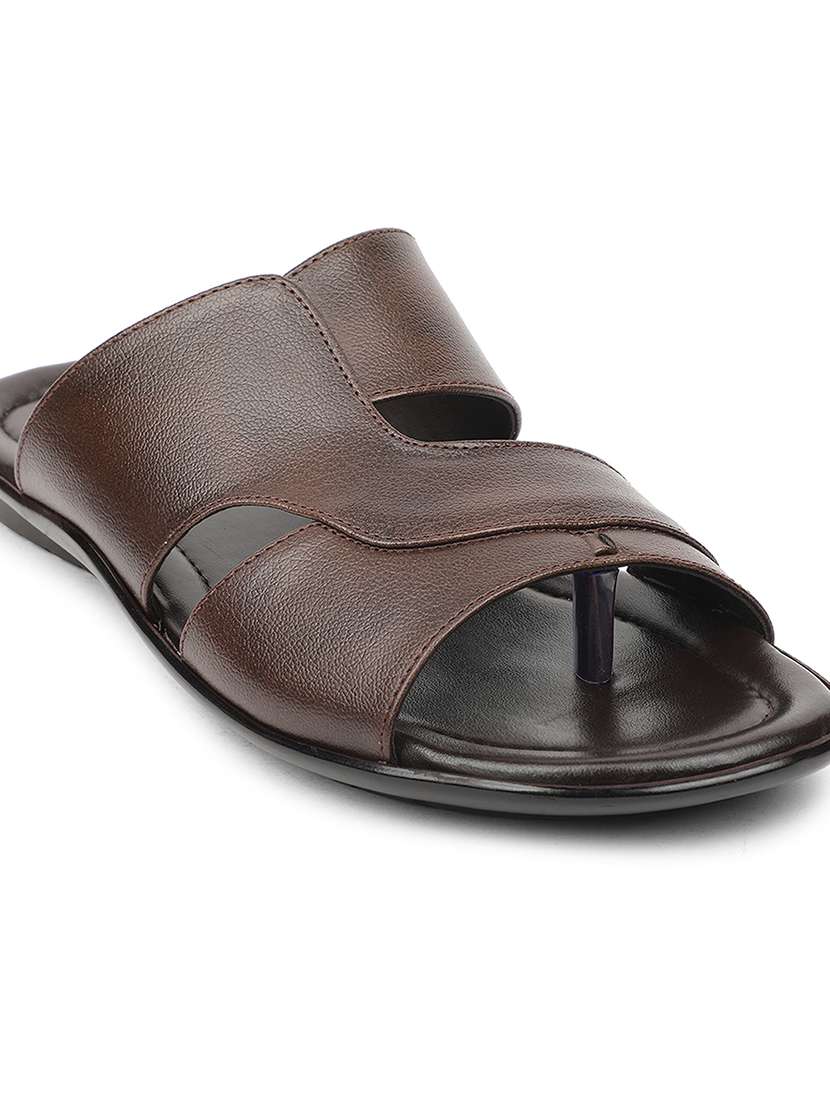 men solid toe separator sandal - 22029296 -  Standard Image - 4
