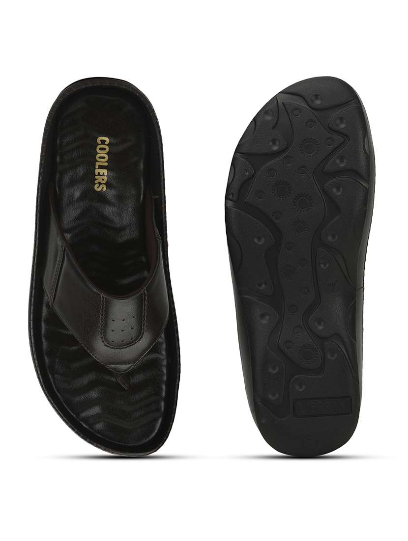 men solid toe separator sandal - 22029306 -  Standard Image - 4