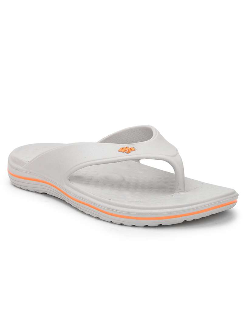 men solid toe separator flip flop