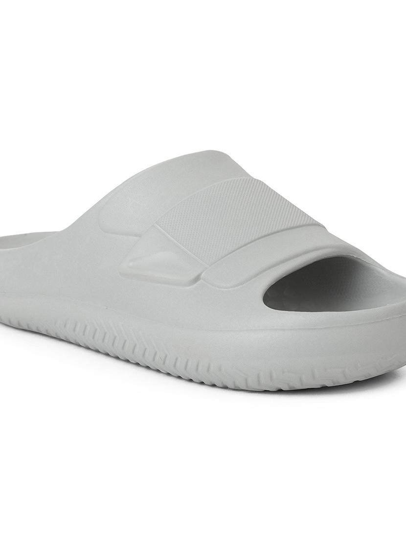 men grey slip on slider - 22029326 - Standard Image - 4