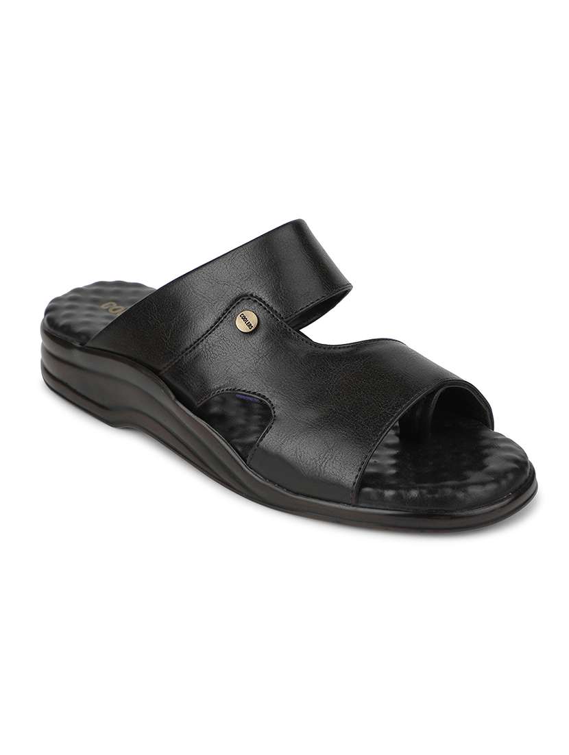 men solid toe separator sandal