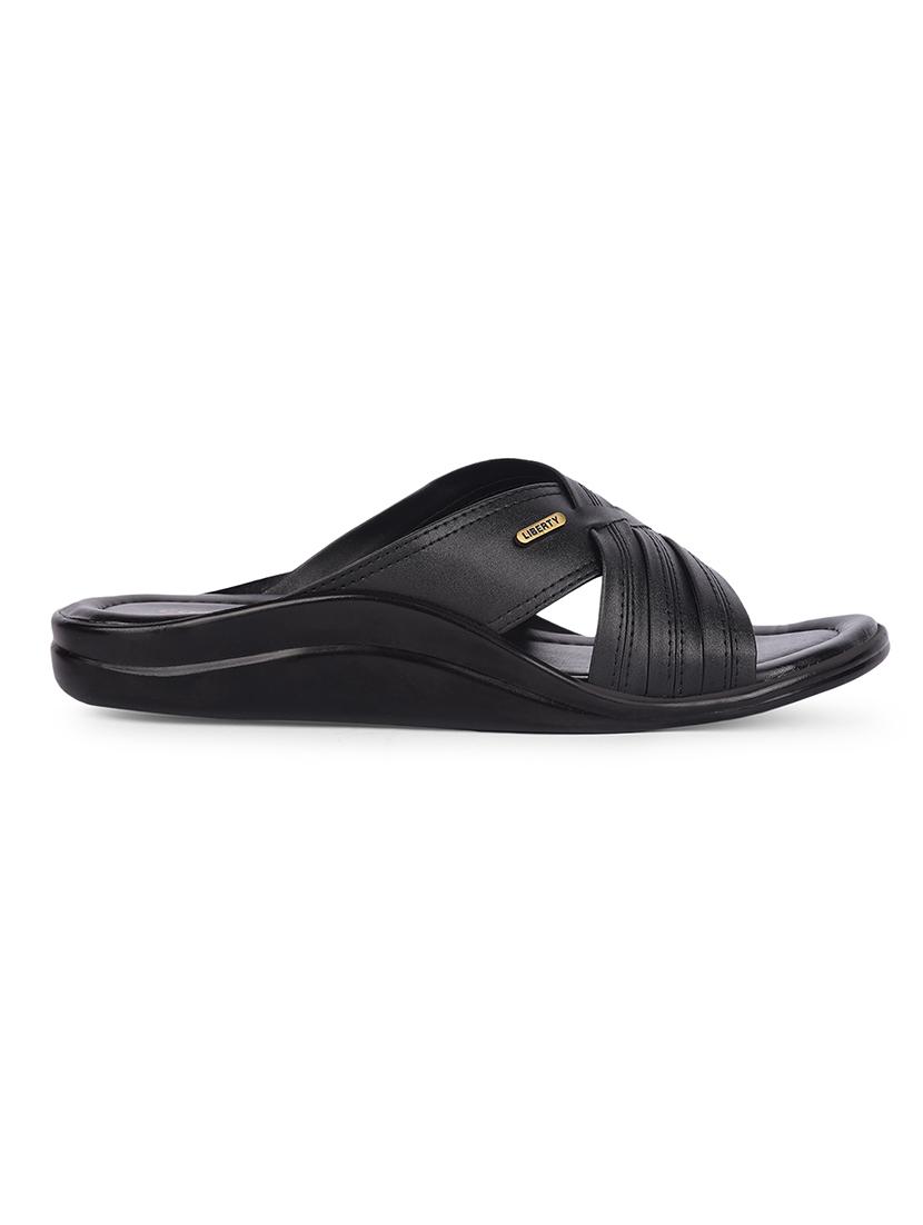 men solid slip on sandal - 22029331 - Standard Image - 1