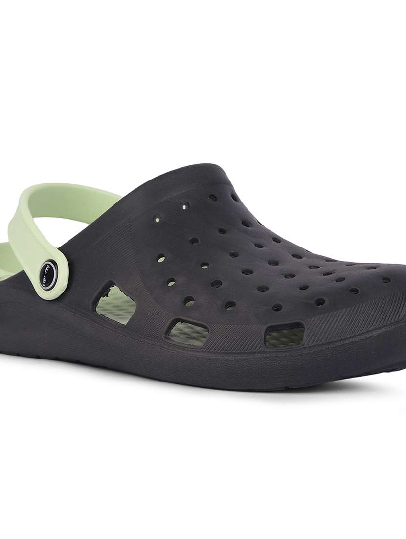 men solid slip on clogs - 22029353 -  Standard Image - 4