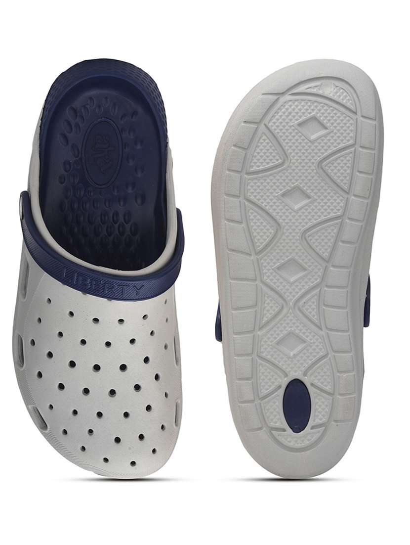 men solid slip on clogs - 22029354 -  Standard Image - 4