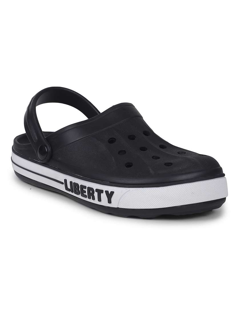 men solid slip on clogs - 22029360 -  Standard Image - 1