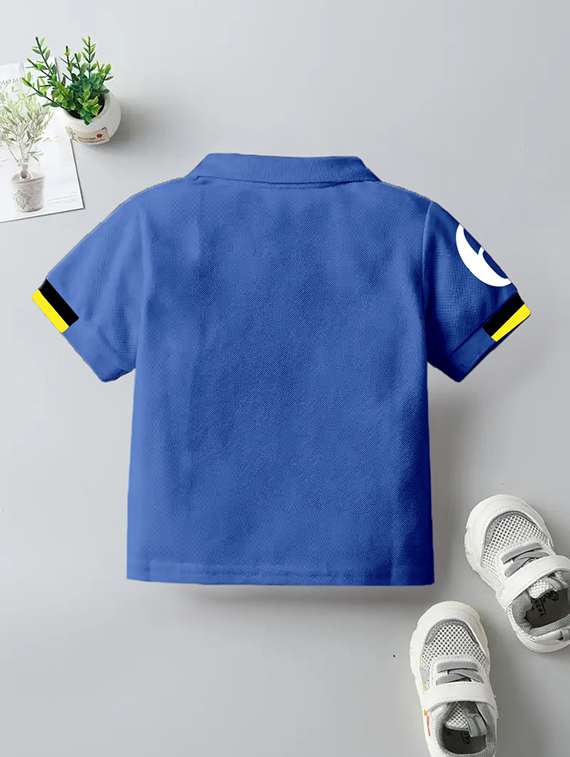 boys solid short sleeve polo t-shirt - 22029394 -  Standard Image - 1