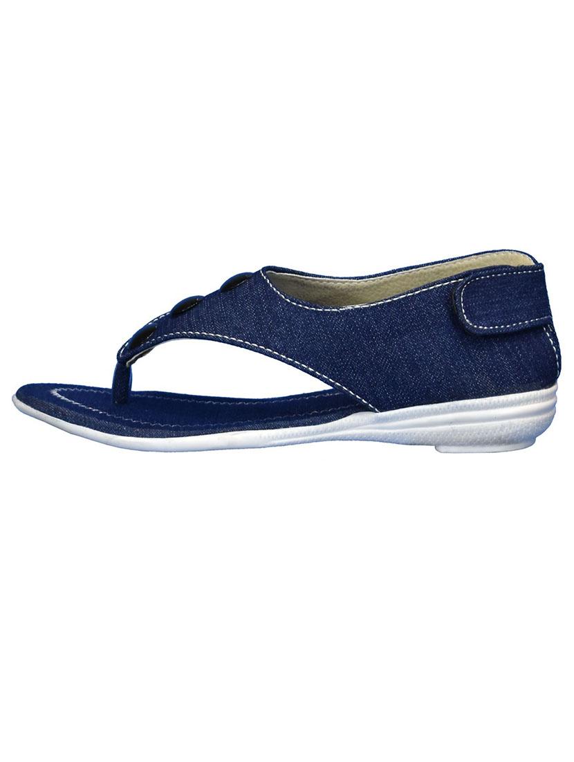women solid back strap flats - 22029464 -  Standard Image - 1