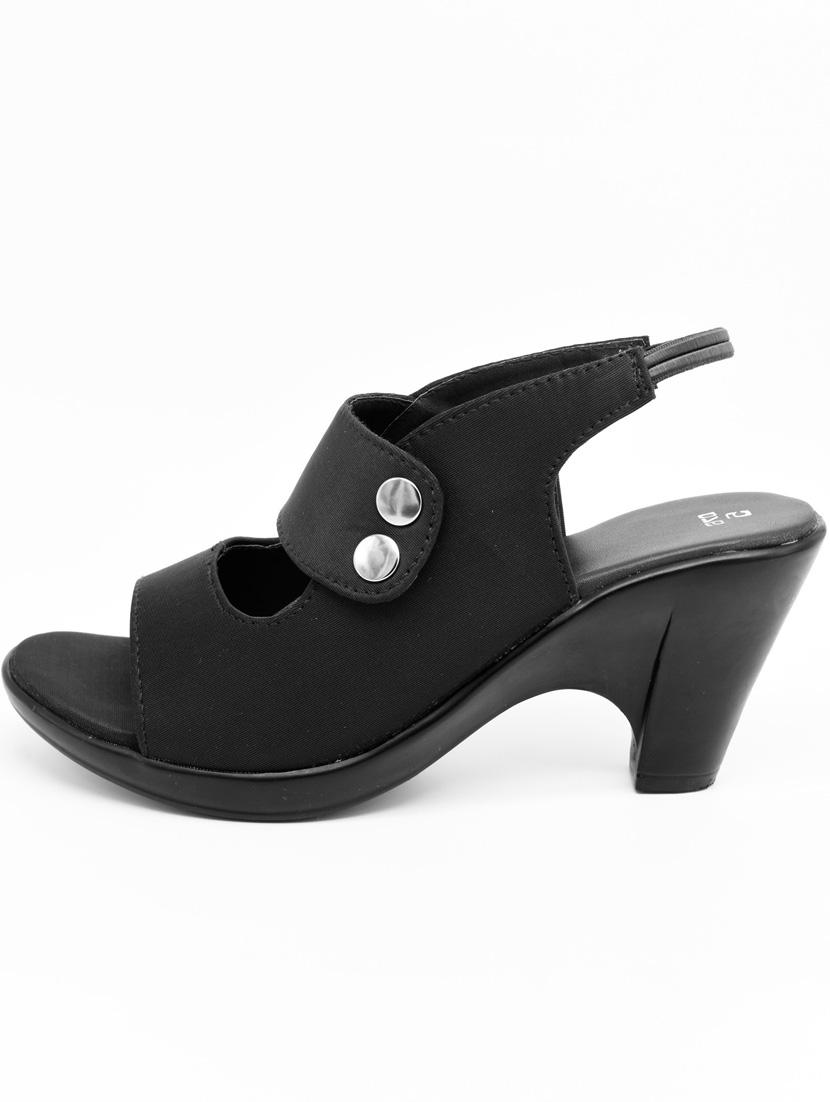 women solid back strap sandal - 22029466 -  Standard Image - 1