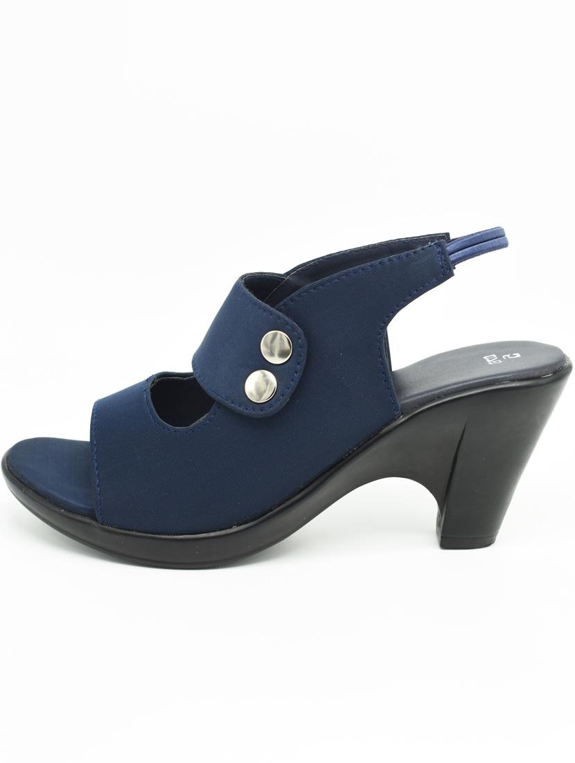 women solid back strap sandal - 22029467 -  Standard Image - 1