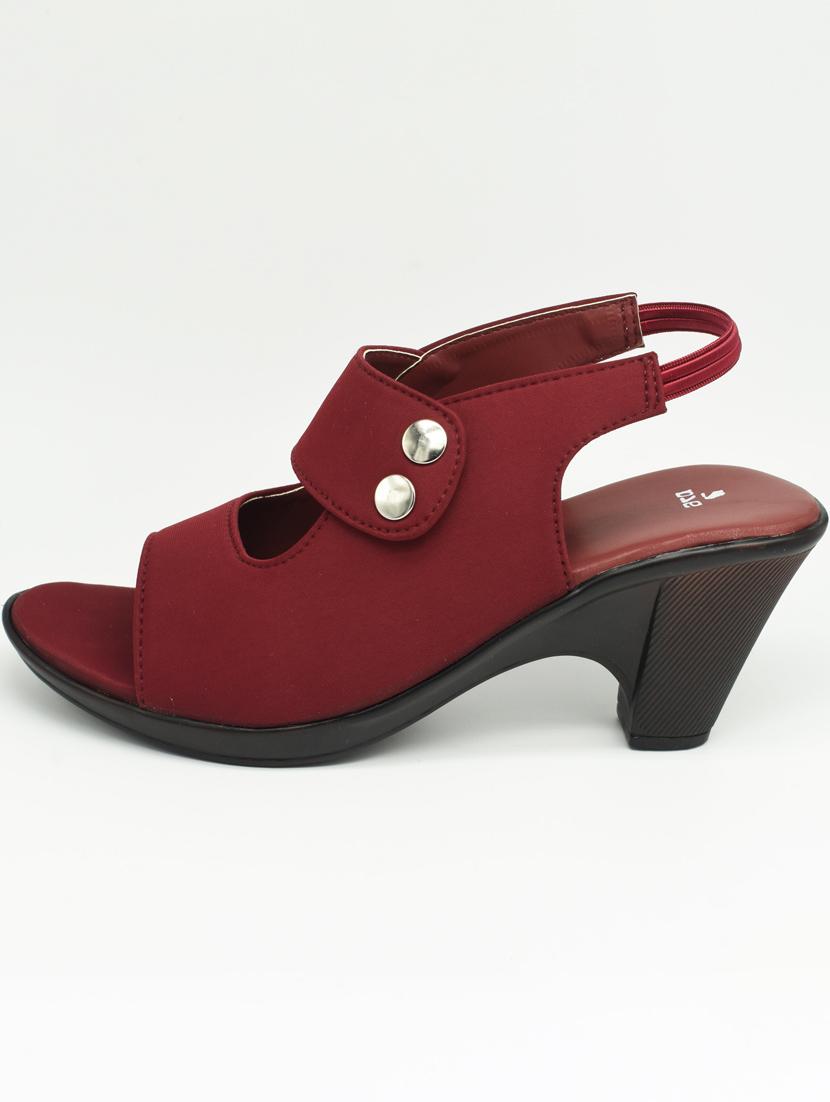 women solid back strap sandal - 22029469 -  Standard Image - 1