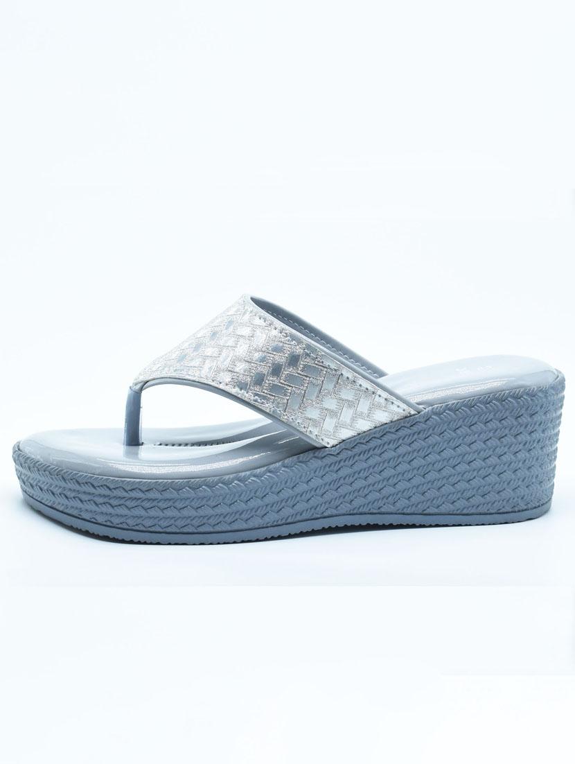 women solid slip on platfom wedges - 22029470 -  Standard Image - 1
