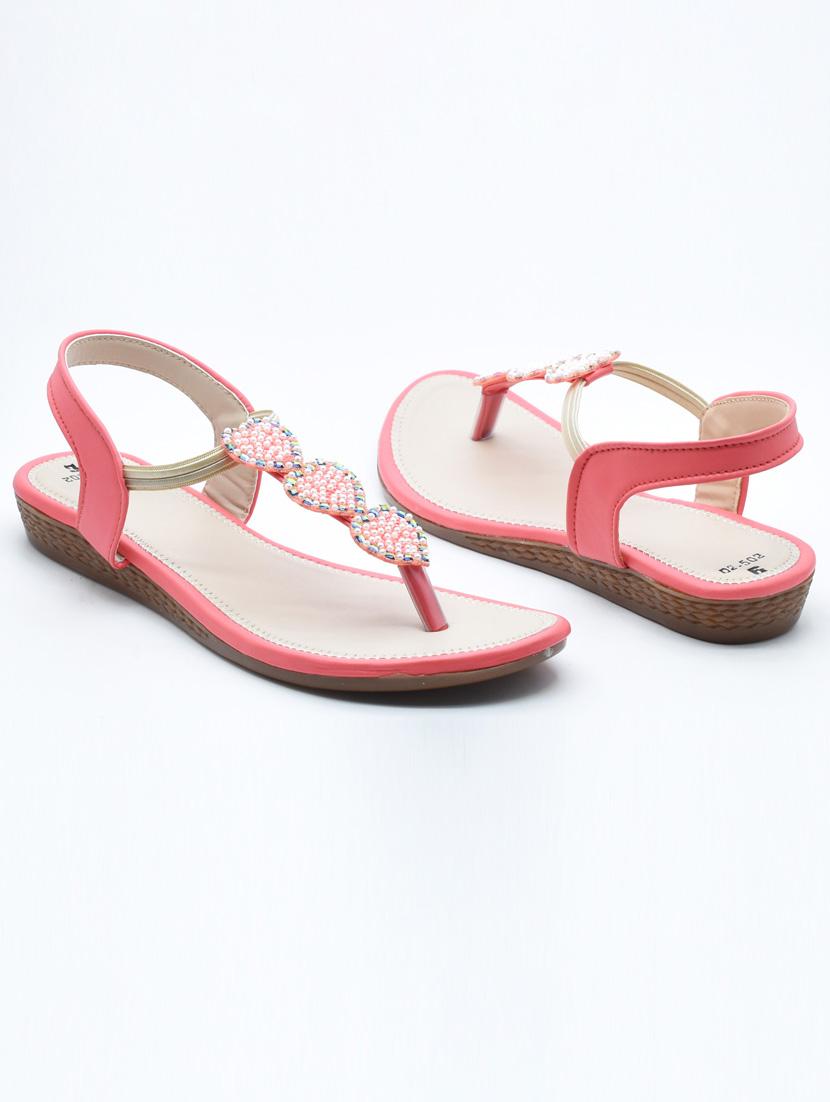 women embellished t-strap flats - 22029494 - Standard Image - 1