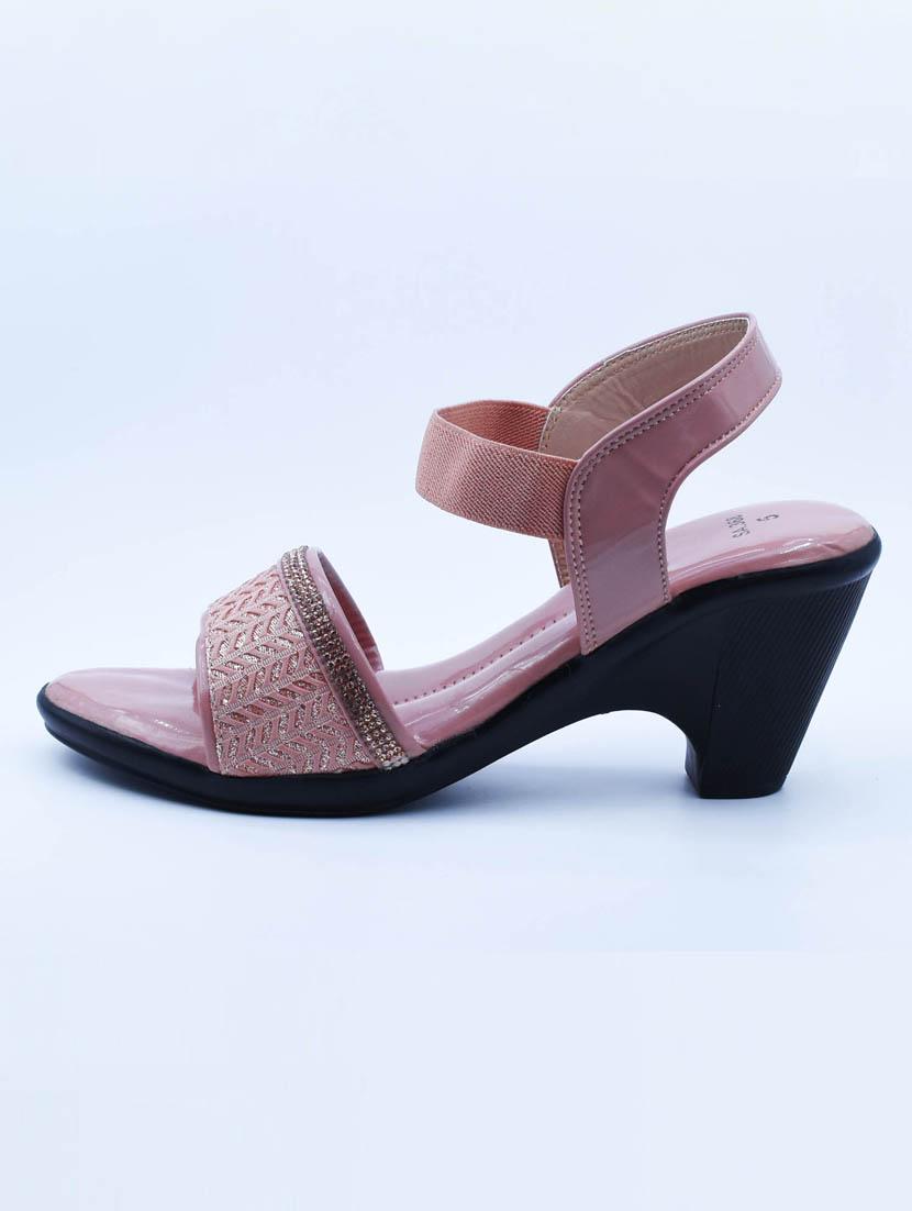 women solid back strap sandals - 22029500 -  Standard Image - 1