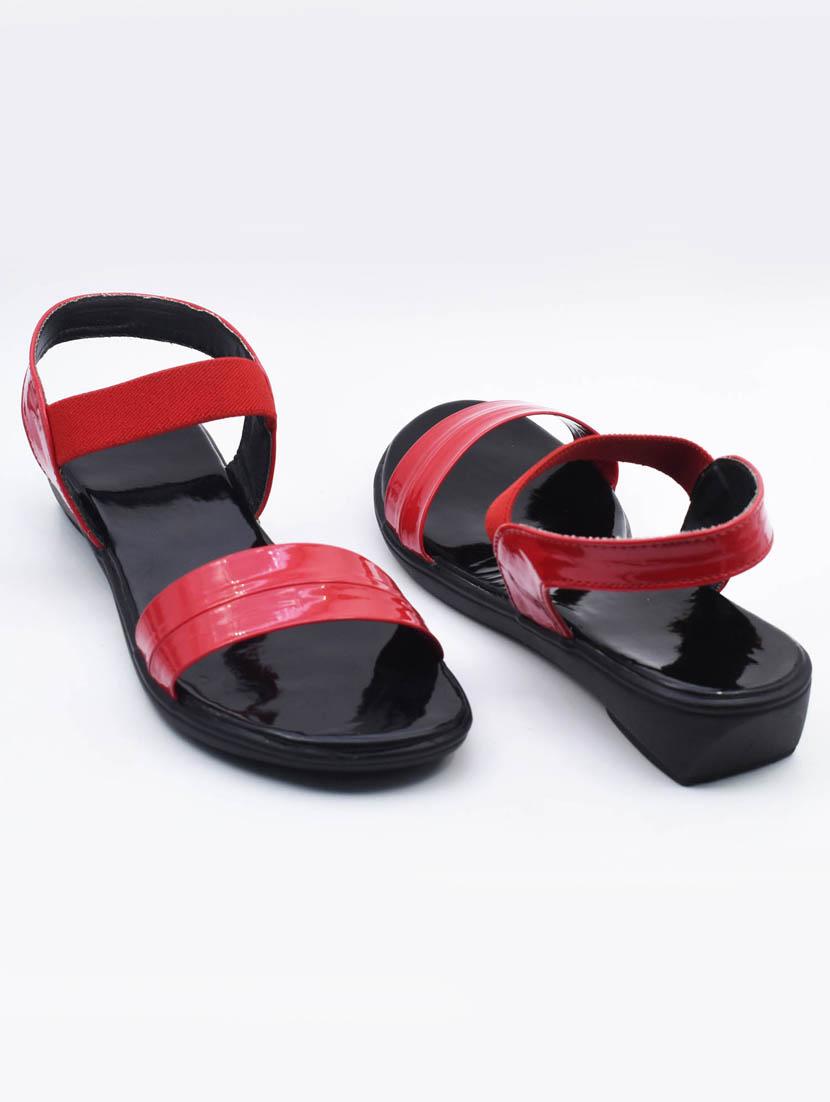 women solid back strap wedges - 22029503 -  Standard Image - 1