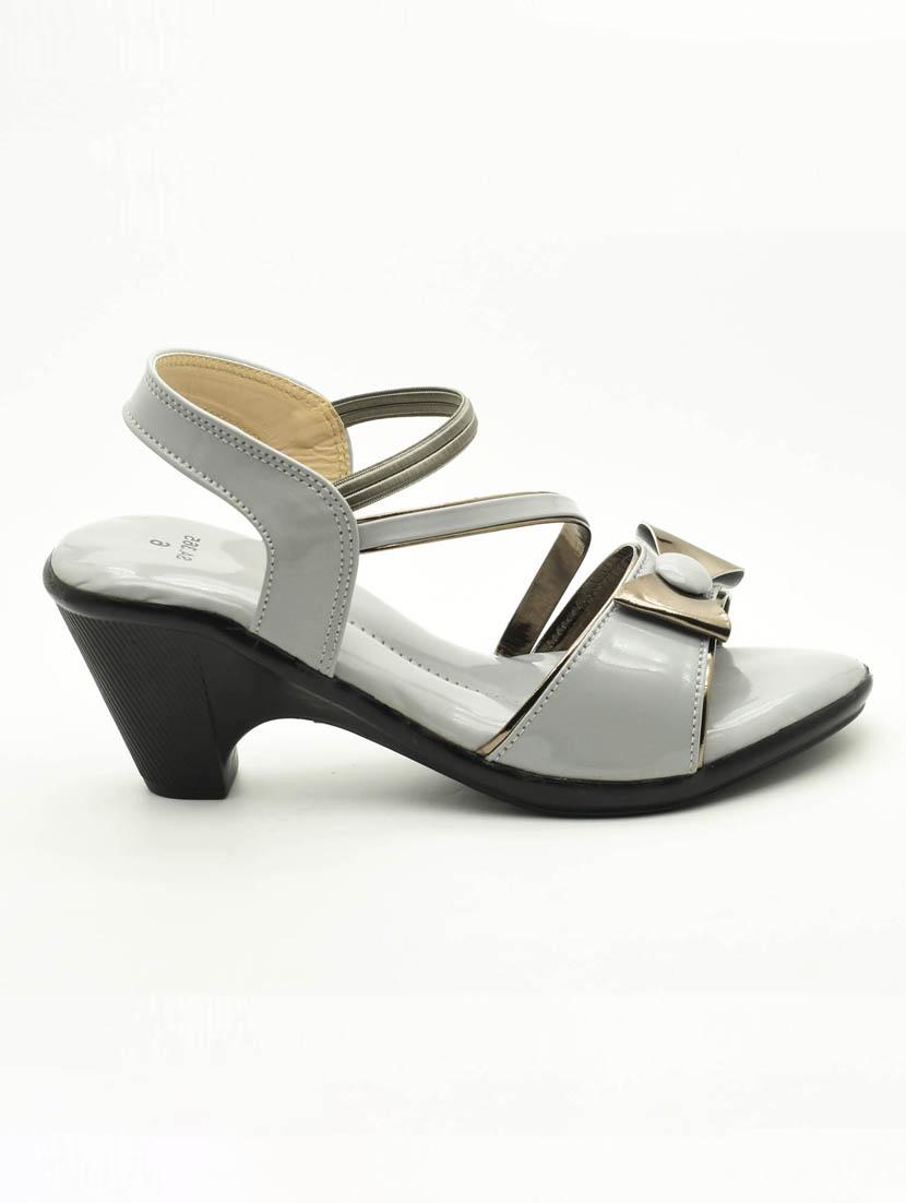 women solid back strap sandals - 22029504 -  Standard Image - 1