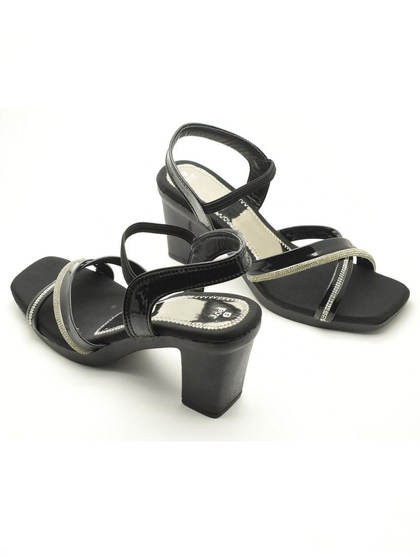 women solid back strap sandals - 22029509 -  Standard Image - 1
