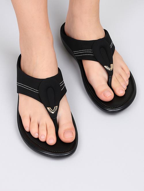 women solid slip on wedges - 22029565 - Standard Image - 0
